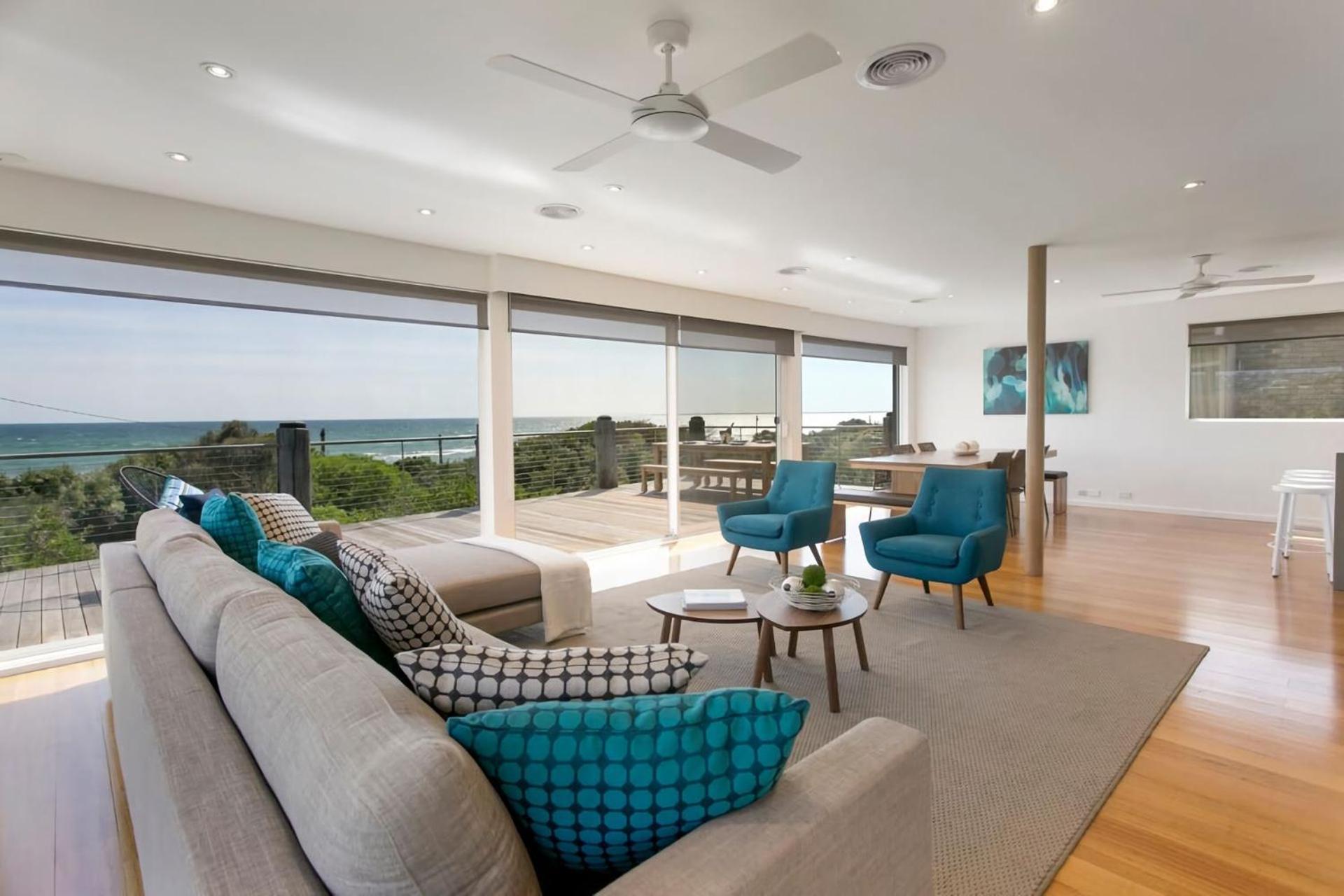 Anchor Beachfront Retreat Water Views, On The Beach Villa Frankston Exterior photo